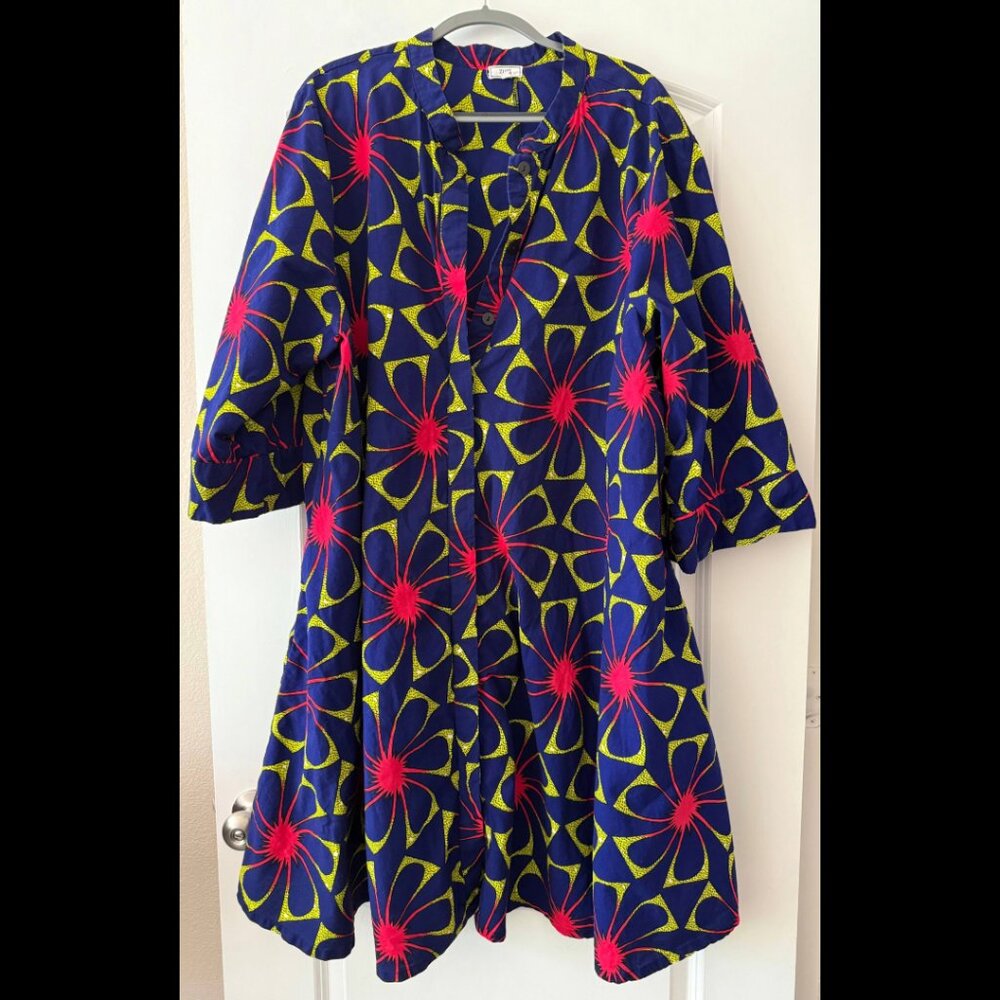 Zuri Plumeria Dress Size 3X - barely worn!